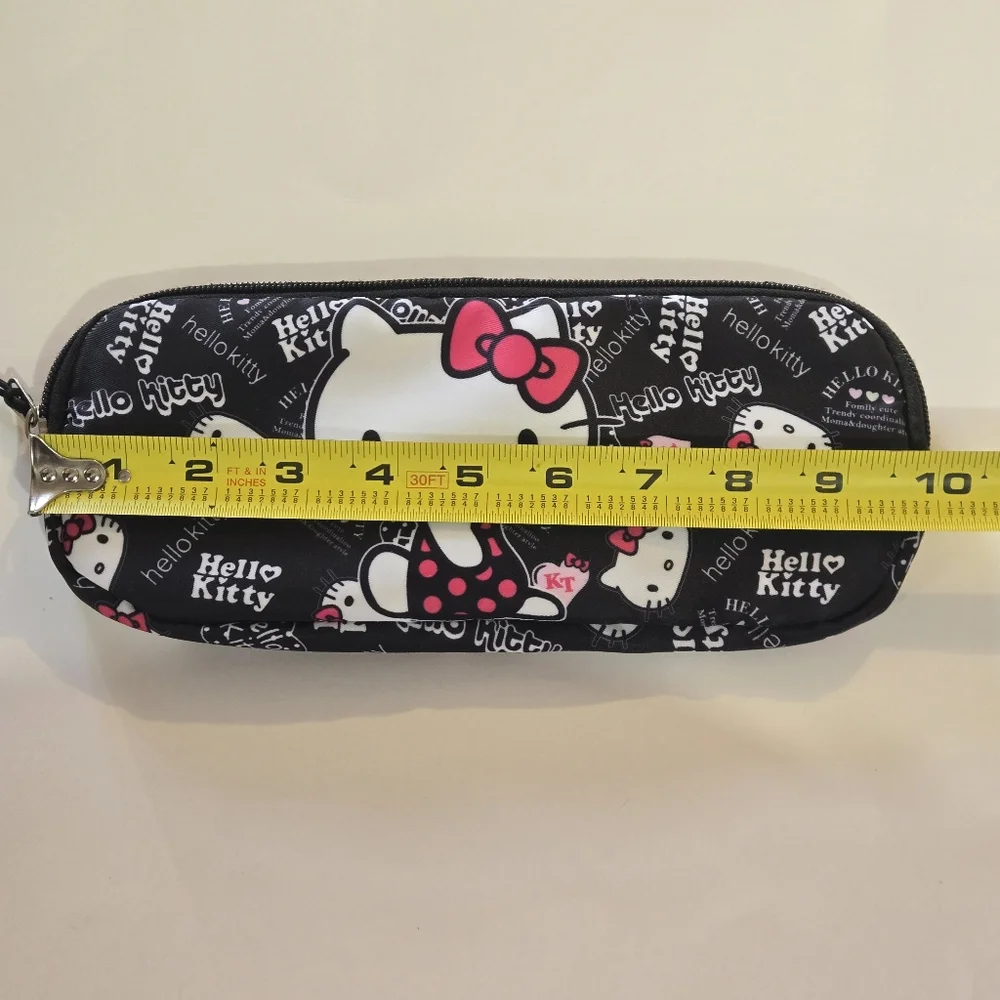 Hello Kitty Black and Pink Pouch